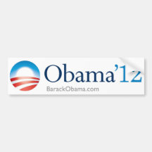 Obama 2012 bildekal