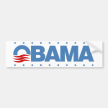 Obama 2012 bildekal