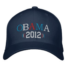 Obama 2012 broderad keps