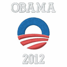 Obama 2012 broderad Poloskjorta