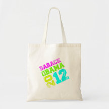 OBAMA 2012 GUNGNINGNEON Vintage.png Tote Bags