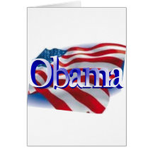 Obama 2012! hälsningskort