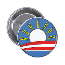 Obama 2012 knäppas nål