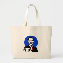 Obama 2012 tote bags