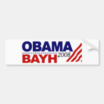 Obama Bayh 2008 Bildekal