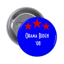 Obama Biden '08 Knapp Med Nål