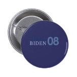 Obama Biden '08 Knappar Med Nål