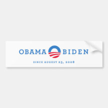 Obama Biden Bildekal