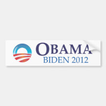 Obama Biden bildekal 2012