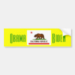Obama Biden KALIFORNIEN bildekal