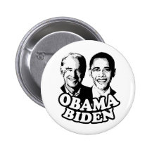 Obama Biden knäppas Knapp Med Nål