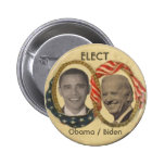 Obama/Biden Retro-stil knäppas Knappar