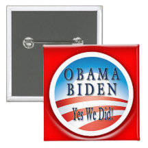 OBAMA BIDEN VI KVADRERADE JA SOM, KNÄPPAS PINS