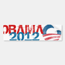 Obama bildekal 2012