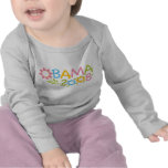 Obama blommar skjortan t shirts