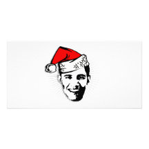 Obama Claus Fotokort