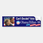 Obama/Clinton '08 Bildekaler