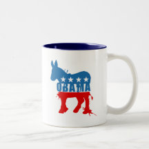Obama demokratT-tröja Muggar