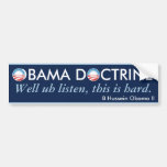 Obama doktrin bildekal