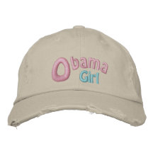 Obama flicka, Barack Obama Broderad Keps