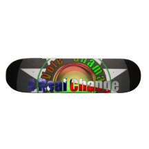 Obama för president skateboard