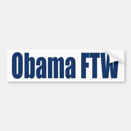 Obama FTW Bildekaler