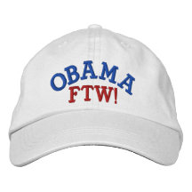 Obama FTW (för segern) broderade locket Kepa