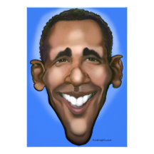 Obama Individuella Inbjudningskort