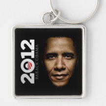 Obama Keychain 2012 Nyckelring