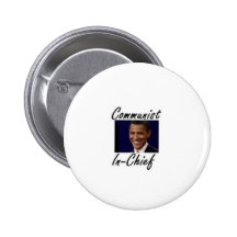 OBAMA KOMMUNIST I CHEF PINS
