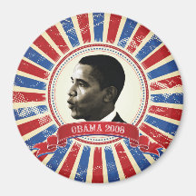 Obama kylskåpmagnet 2008 89310 magneter för kylskåp