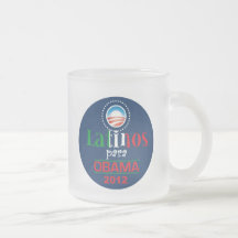 Obama LATINOS Kaffe Muggar