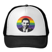 Obama LGBT Trucker Kepsar