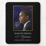 Obama med Kennedy samlare upplaga Mousepad Musmattor