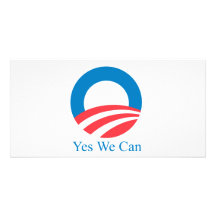 Obama Merchandise Anpassade Foto Kort