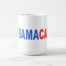 Obama omsorgar kaffe kopp