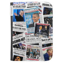 Obama omvalCollage 2012 tänder fodral