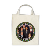 Obama önskar glass tote bags