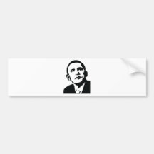 Obama presidents- ansikte bildekaler