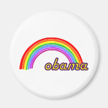 Obama regnbåge kylskåps magneter