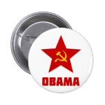 Obama röd stjärna nål