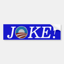 Obama SKÄMT! bildekal