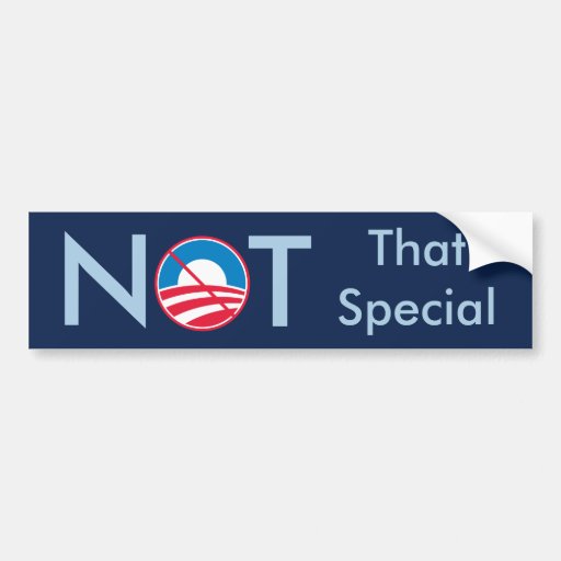 Obama som inte sakkunnig bildekal