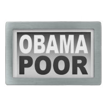 Obama spänner fast det fattiga bältet