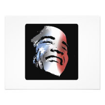 Obama StStripe 3black Personliga Tillkännagivanden
