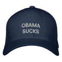 OBAMA SUGER den broderade hatten