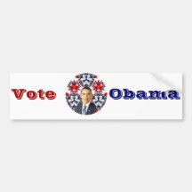 Obama USA_ Bildekal