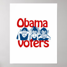 Obama väljare affisch