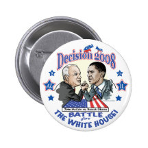 Obama vs McCain 2008 Nål