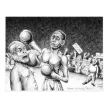 Obama vs. McCain, K.O.EN Vykort